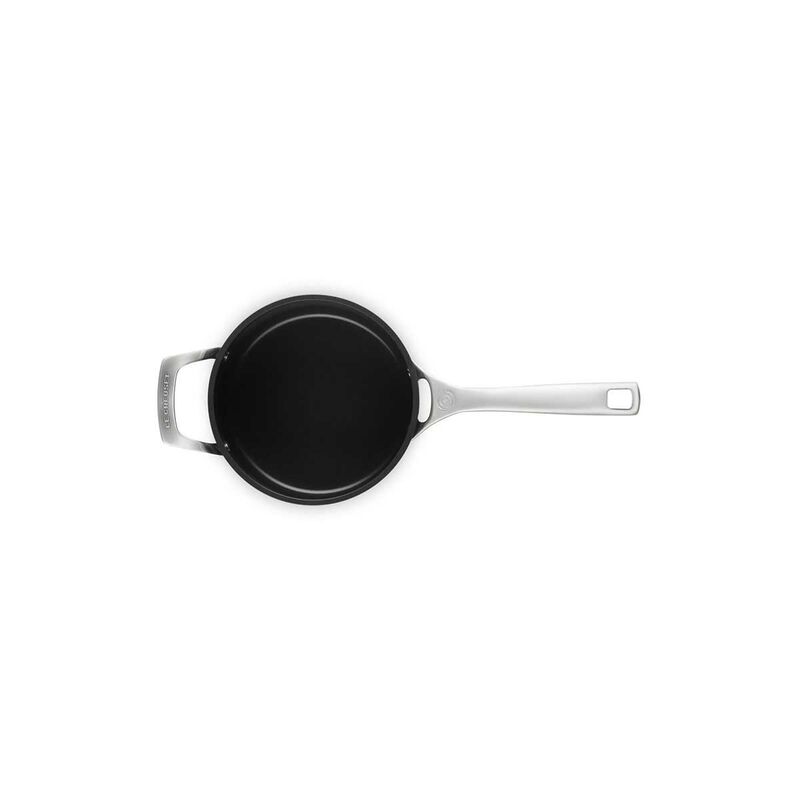 Le Creuset Non-Stick Ceramic Saucepan with Helper Handle 18cm image number 2